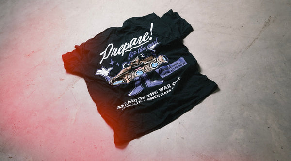 Afraid of the war club tee