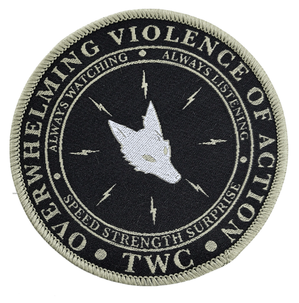 Team Patch Black Side