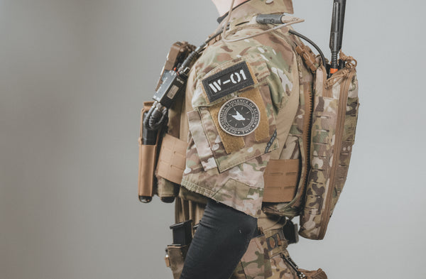 Team Patch Black Side